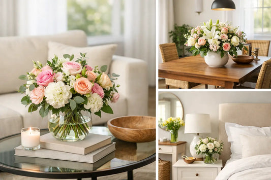 Where to Place Floral Arrangements at Home