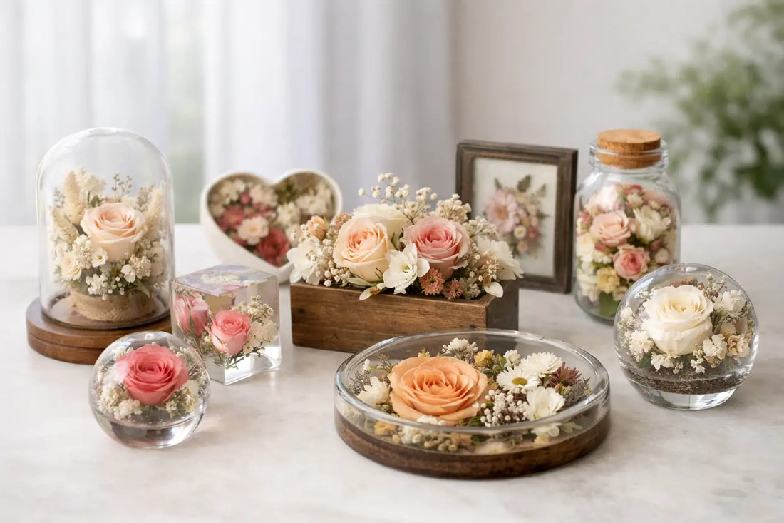 9 Wedding Keepsake Floral Centerpiece Ideas