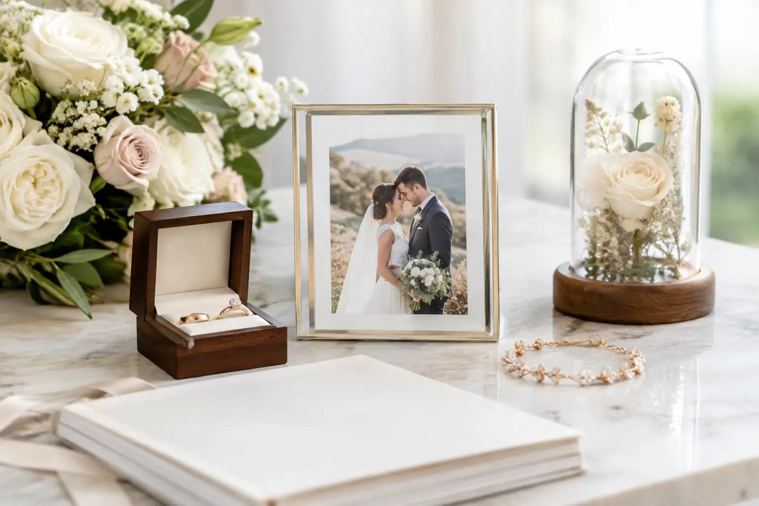10 Top Wedding Keepsakes That Stay Beautiful