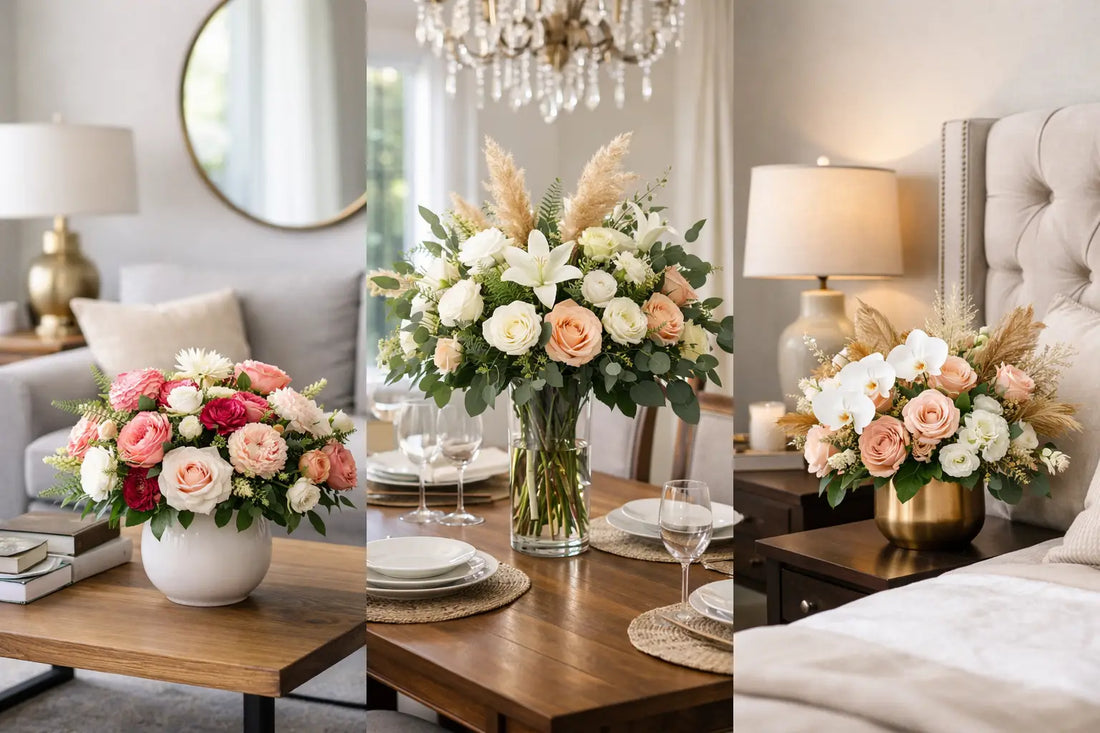 Custom Floral Arrangement Room Match Examples