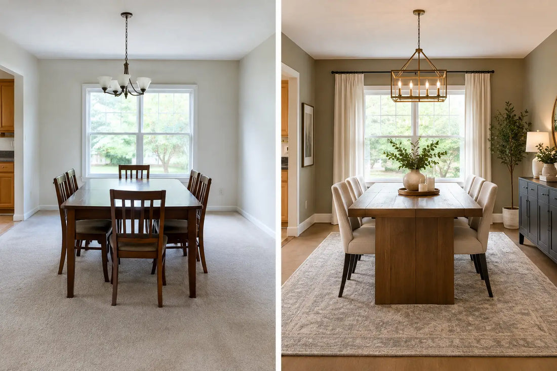 A Dining Room Decor Transformation Example