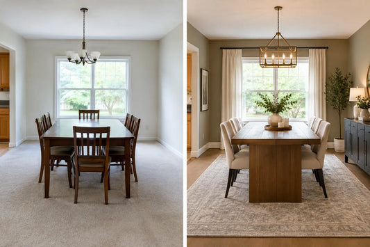 A Dining Room Decor Transformation Example