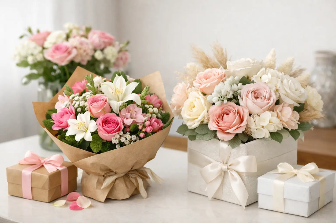Fresh Flowers or Faux Flowers for Gifts?