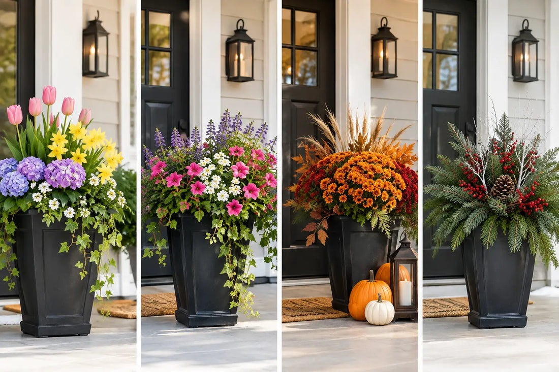Best Front Porch Floral Decor for Every Season