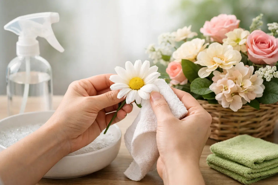 How to Clean Faux Flowers Without Damaging Them
