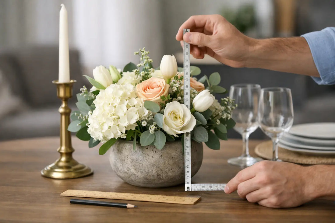 How to Measure Centerpiece Scale for Your Table