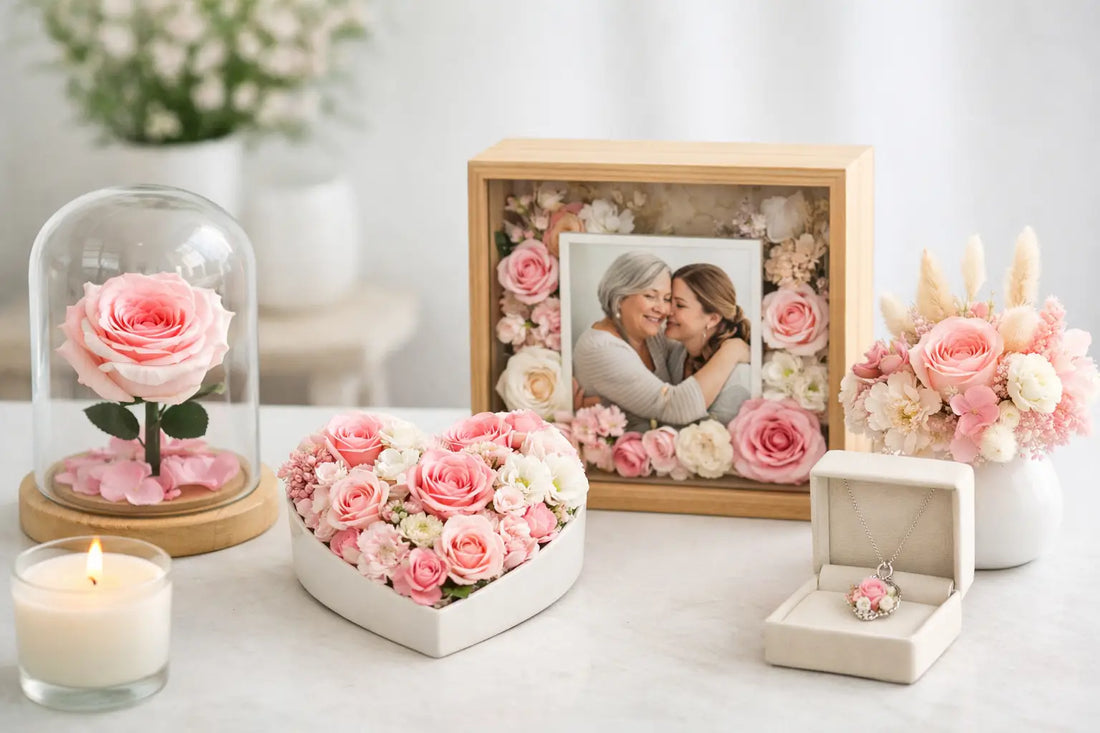 Personalized Floral Gifts for Mom That Last
