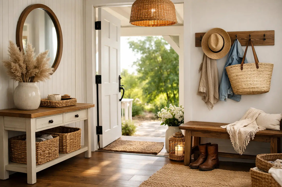 Farmhouse Entryways Essentials for a Warm Welcome