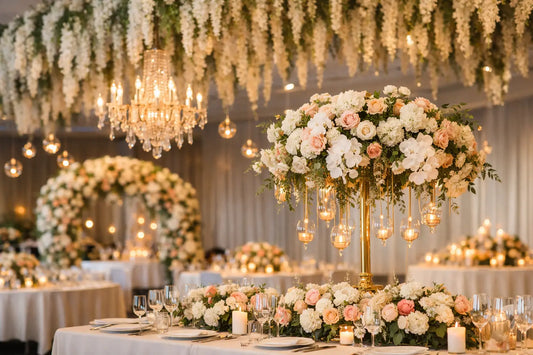 Wedding Reception Floral Transformation Ideas