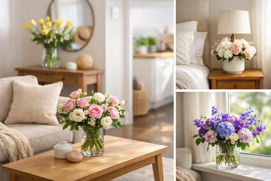 Where to Place Floral Decor at Home for Lasting Beauty