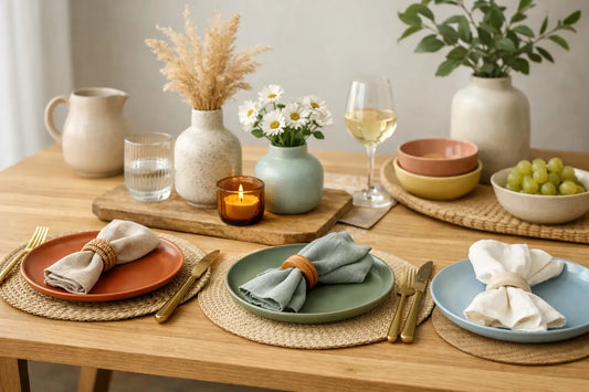 Tabletop Color Trends for a Welcoming Home