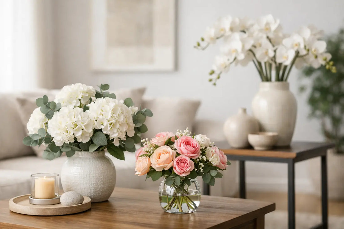 How to Decorate With Faux Florals