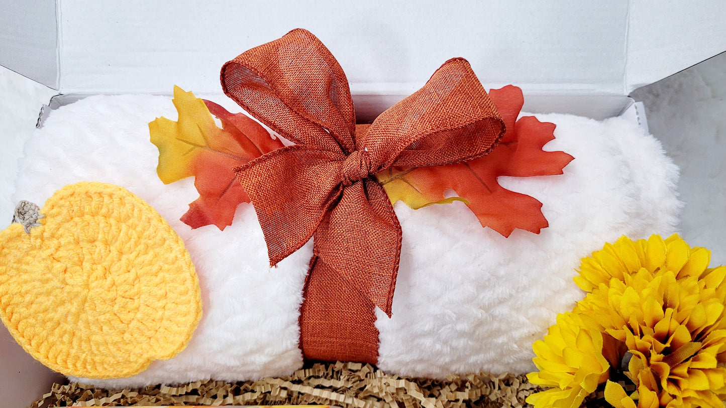 Pumpkin Spice Gift Box Fall Tumbler Gift Box Daughter Birthday Gift Coffee Lover Gift Halloween Gift Orange Decor Autumn Cozy Care Package
