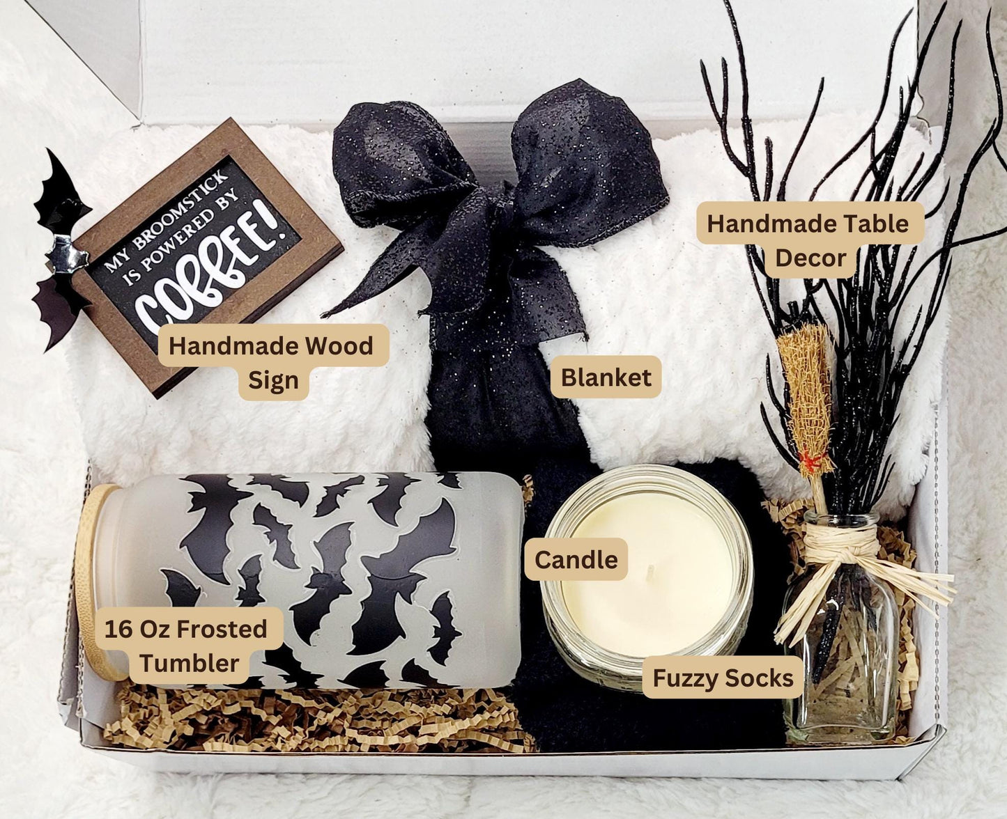 Boo Box Halloween Gift Box Girlfriend Gift Idea Sister Gift Box Spooky Season Care Package Coffee Lover Gift Fall Gift Box Autumn Cozy Gift