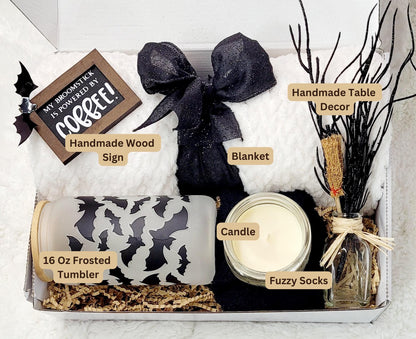 Boo Box Halloween Gift Box Girlfriend Gift Idea Sister Gift Box Spooky Season Care Package Coffee Lover Gift Fall Gift Box Autumn Cozy Gift