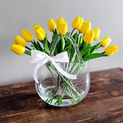 Tulip Arrangement Mothers Day Gift Grandma Gift Friend Gift New Home Gift Bridal Party Gift Bridal Decor gift sister unique gift for her