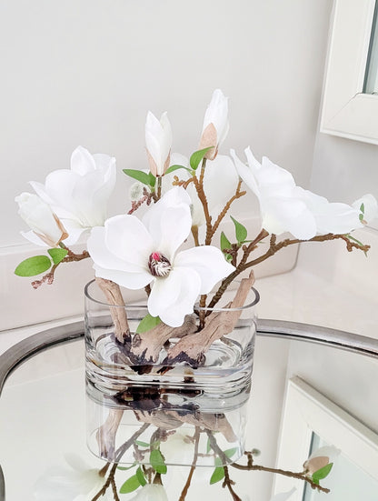 Orchid Flower Arrangement Modern Dining Table Arrangement French Country Decor Modern  White Centerpiece Table Decor Client Gift Bridal Gift