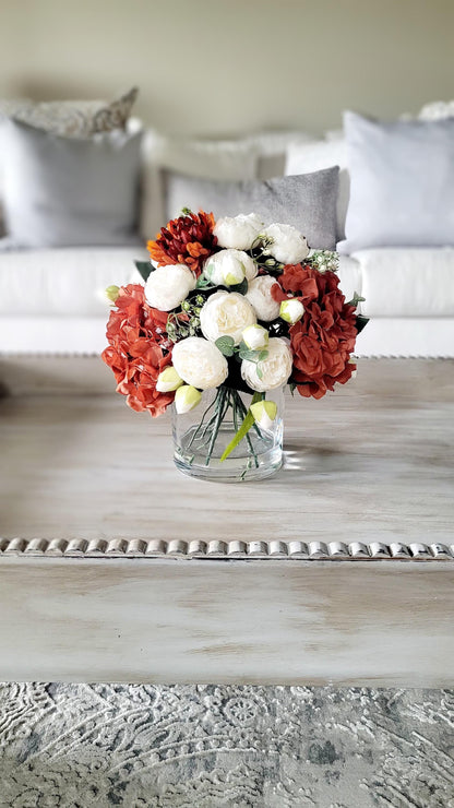 Fall Table Decor Dining Table Flower centerpiece fall tablescape fall bouquet gift for new home autumn table decoration autumn flower decor