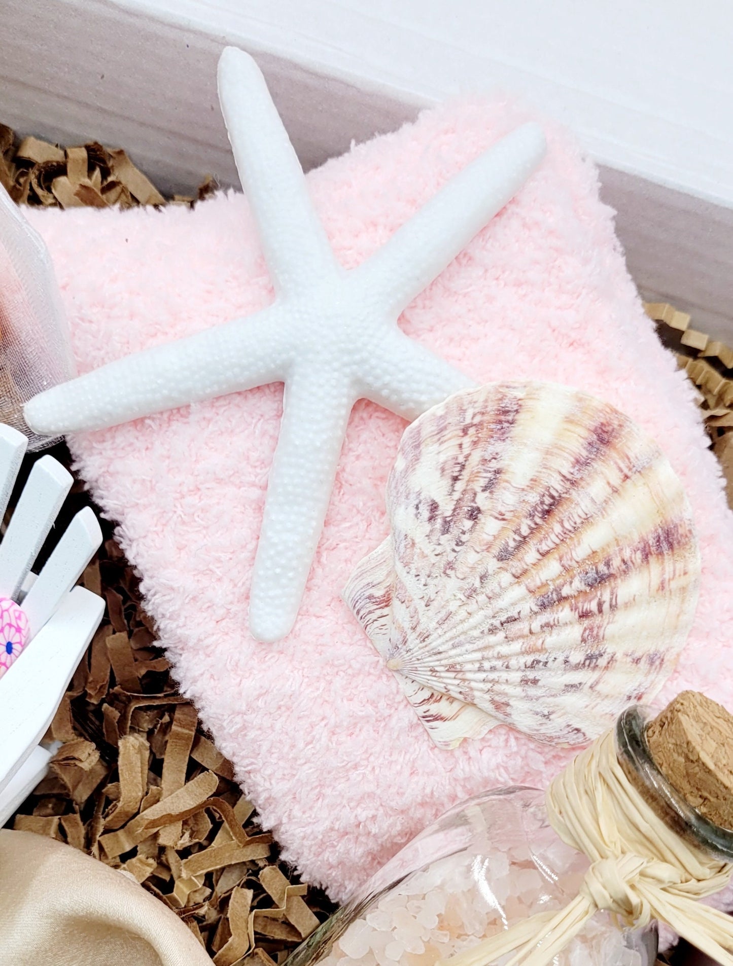 Beach Decor Summer Birthday Gift Box Women Birthday Gift Frosted Tumbler Summer Beach Candle Gift Box Friend Spa Gift Set  Gift Box Mom