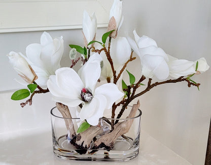 Orchid Flower Arrangement Modern Dining Table Arrangement French Country Decor Modern  White Centerpiece Table Decor Client Gift Bridal Gift