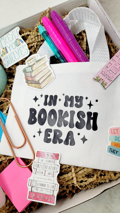 Gift Book reader Gift Box Book Lover gift set book bundle set pre-teen gift personalized Glass cup coffee lover gift set friend gift sister