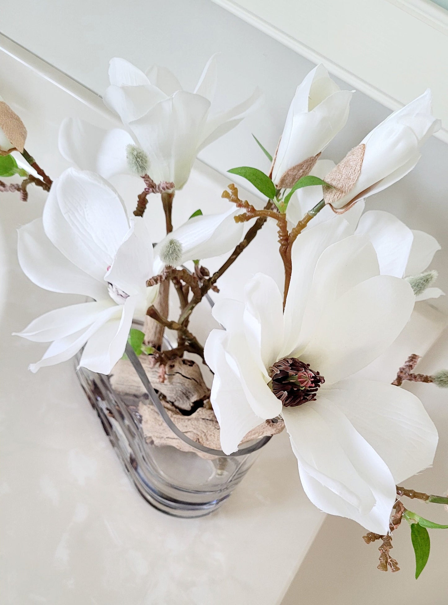 Orchid Flower Arrangement Modern Dining Table Arrangement French Country Decor Modern  White Centerpiece Table Decor Client Gift Bridal Gift