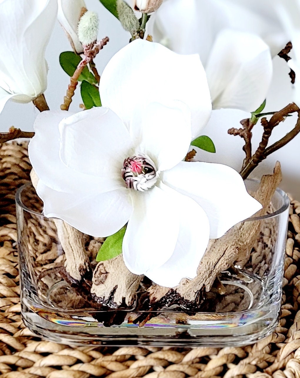 Orchid Flower Arrangement Modern Dining Table Arrangement French Country Decor Modern  White Centerpiece Table Decor Client Gift Bridal Gift