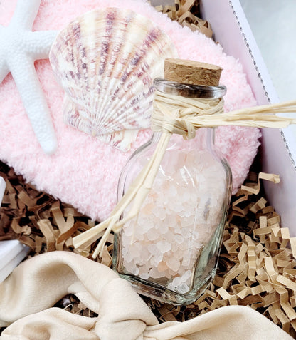 Beach Decor Summer Birthday Gift Box Women Birthday Gift Frosted Tumbler Summer Beach Candle Gift Box Friend Spa Gift Set  Gift Box Mom