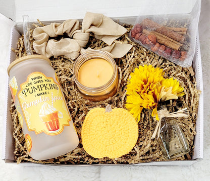 Coffee Lover Gift Box Fall Gift box Co-worker Gift Set long distance Gift Box friend Care package loved one Personalized Gift Box Teen Girl