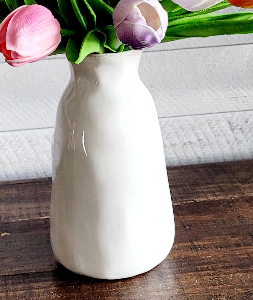 Flower arrangement home decor tulips spring flower gift her flowers mom gift mothers day gift Easter floral centerpiece get well gift friend