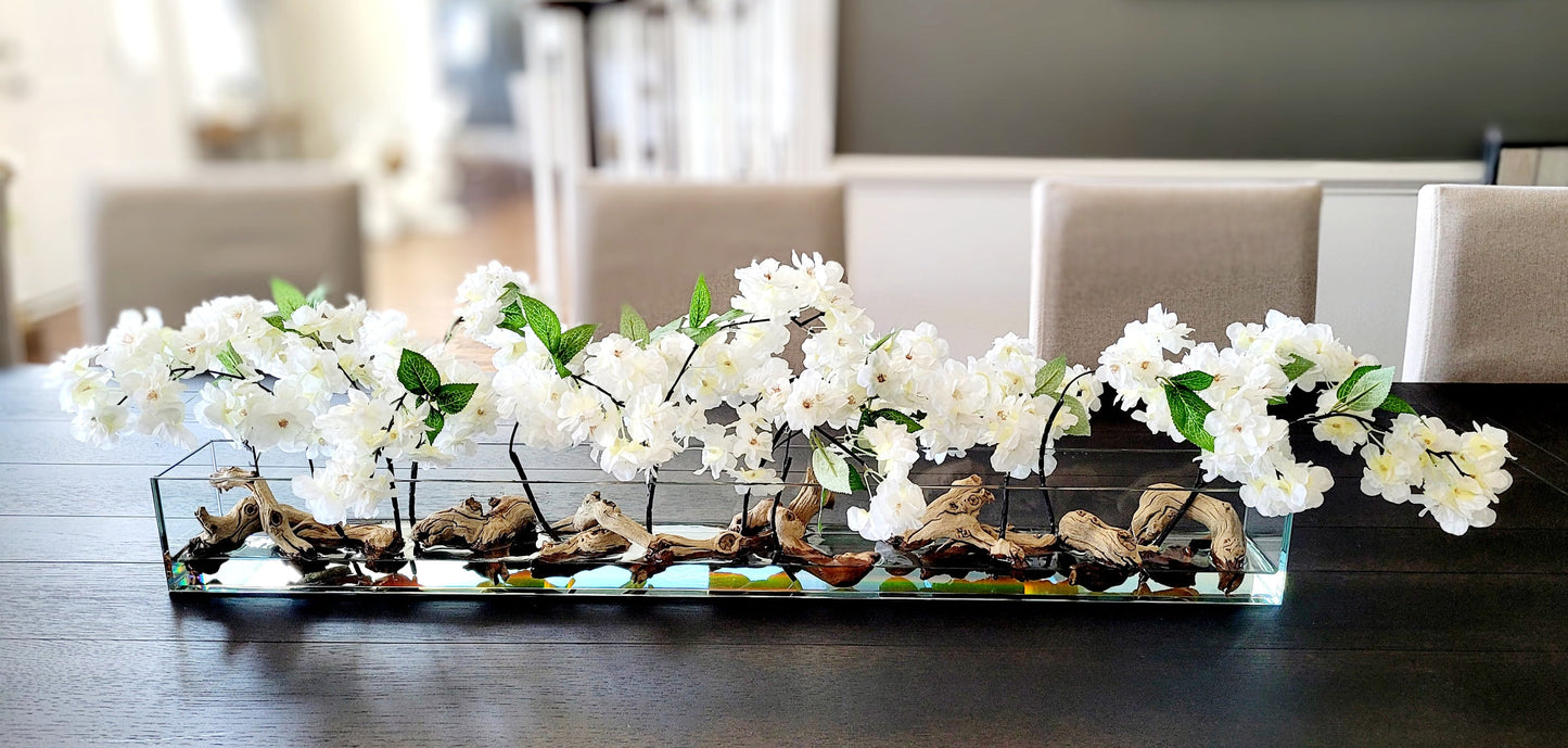 Home Decor Centerpiece Modern Table Styling Faux Peony Arrangement Elegant Glass Vase Display Contemporary Floral Design Realistic Looking Flowers Versatile Dining Table Accent Beautiful Coffee Table Decoration Sophisticated Living Room