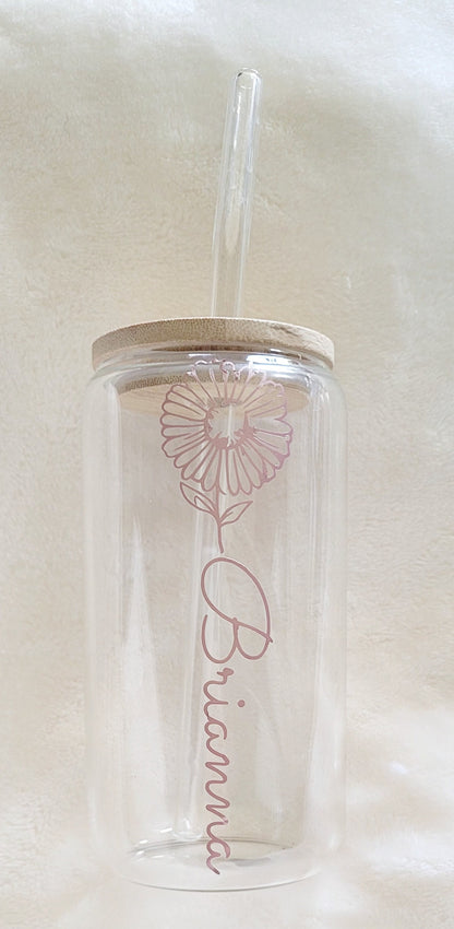 Gift Box Best friend gift  for her custom Glass mug gift for birthday gift for sister care package gift for bridesmaid gift custom name gift