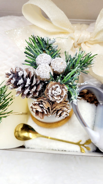 Self Care Gift Box For Her Luxury Gift For Mom Personalized Gift Winter Gift Package Holiday Gift Box Comfy Blanket Gift Wellness Gift Her