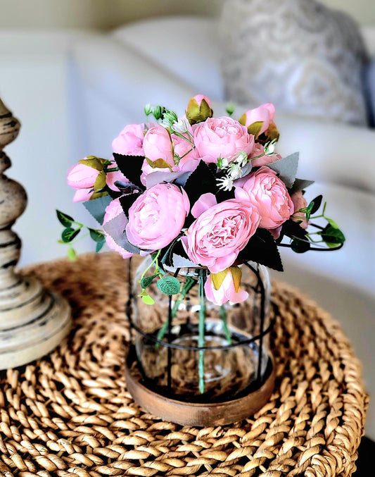 Gift New Home Rustic Lantern decor country decor farmhouse arrangement hostess spring decor vintage lantern decor coffee table arrangement