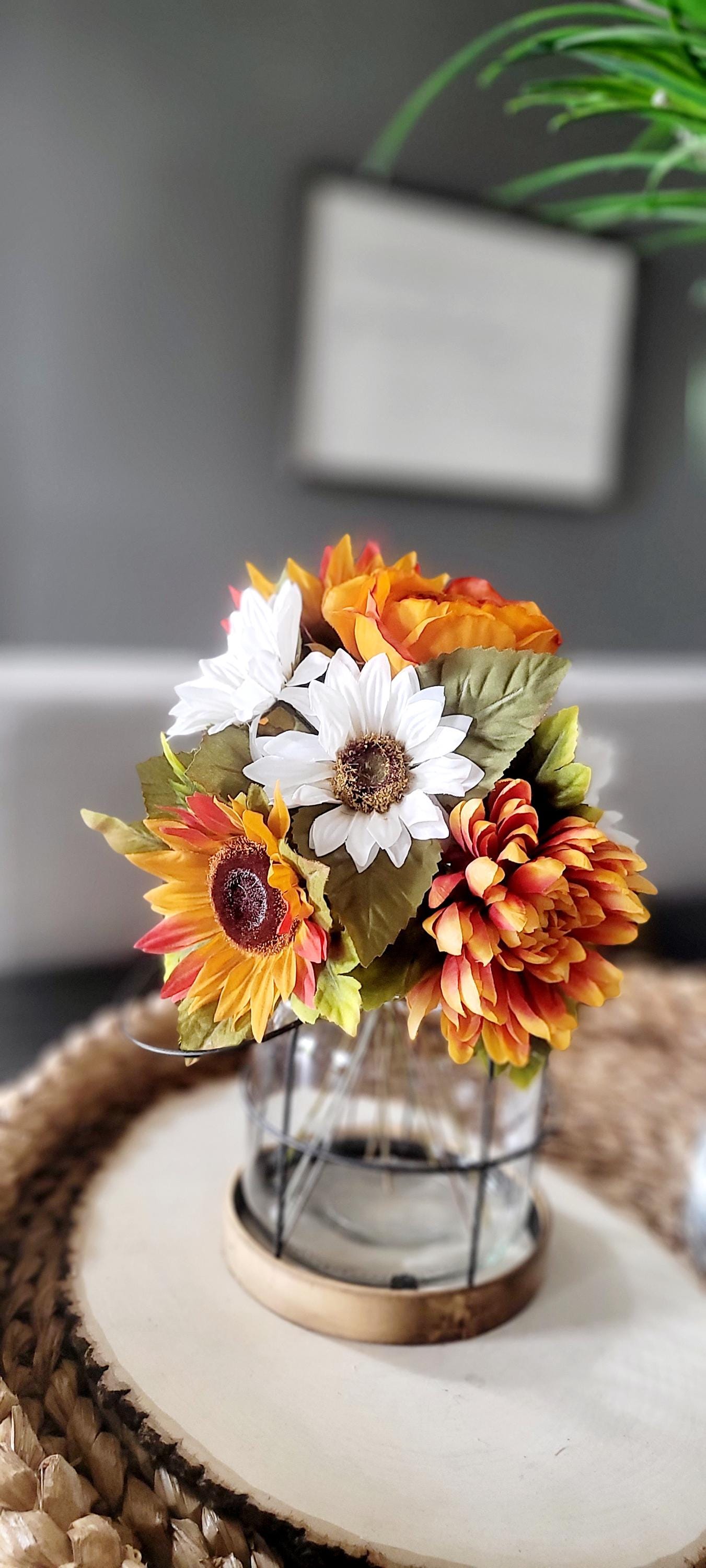 Fall Lantern Decor Fall Farmhouse Decoration Candle Table Centerpiece Flame-less Candle Lighting Fixture Rustic Lantern Table arrangement