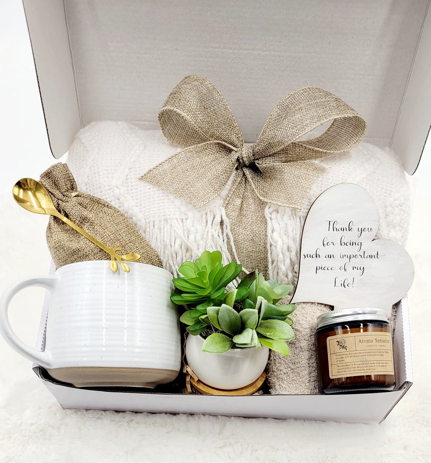 Wellness Gift Box Best Friend Custom Gift Basket Mom Personalized Gift Grandmother Gift Thank You  Gift Appreciation Gift  Co-Worker gift