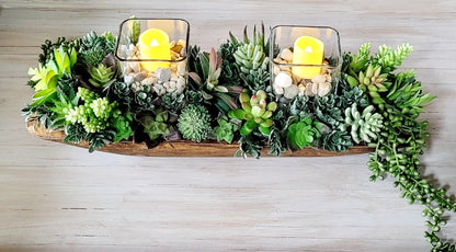 Modern Gift Idea Faux Succulent Bowl Housewarming Present Realtor Client Gift Artificial Plant Arrangement Wedding Present Option New Home Celebration Token Thoughtful Office Decoration Maintenance Free Greenery Display Elegant Centerpiece