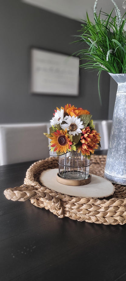 Fall Lantern Decor Fall Farmhouse Decoration Candle Table Centerpiece Flame-less Candle Lighting Fixture Rustic Lantern Table arrangement