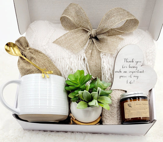 Wellness Gift Box Best Friend Custom Gift Basket Mom Personalized Gift Grandmother Gift Thank You  Gift Appreciation Gift  Co-Worker gift