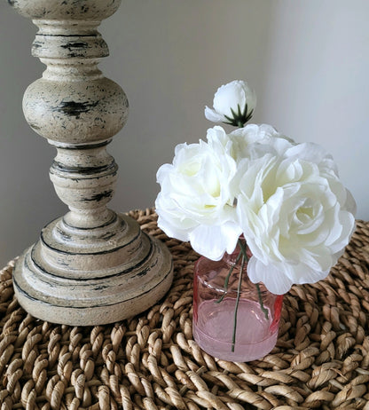 Small Peony Flower Mini Vase