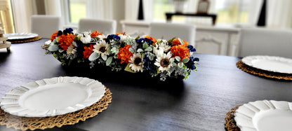 Fall Table Centerpiece – Sunflower Dough Bowl