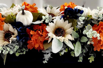 Fall Table Centerpiece – Sunflower Dough Bowl