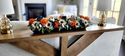 Fall Table Centerpiece – Sunflower Dough Bowl